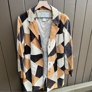 BB Dakota Suede Patchwork Jacket | Size M